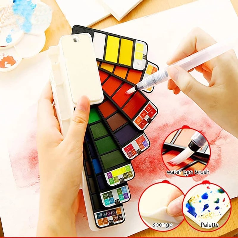 ArtWander - Handliches Aquarell-Reiseset