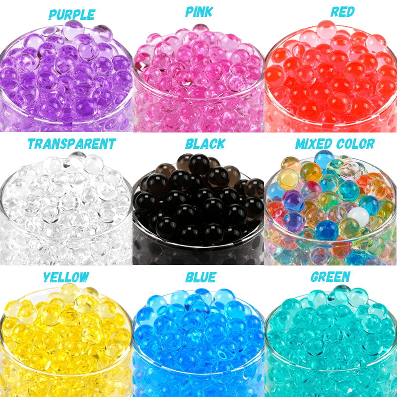 HydroPearls - 2250 Stück 17-20mm Kristall-Boden-Wasser-Perlen-Gel