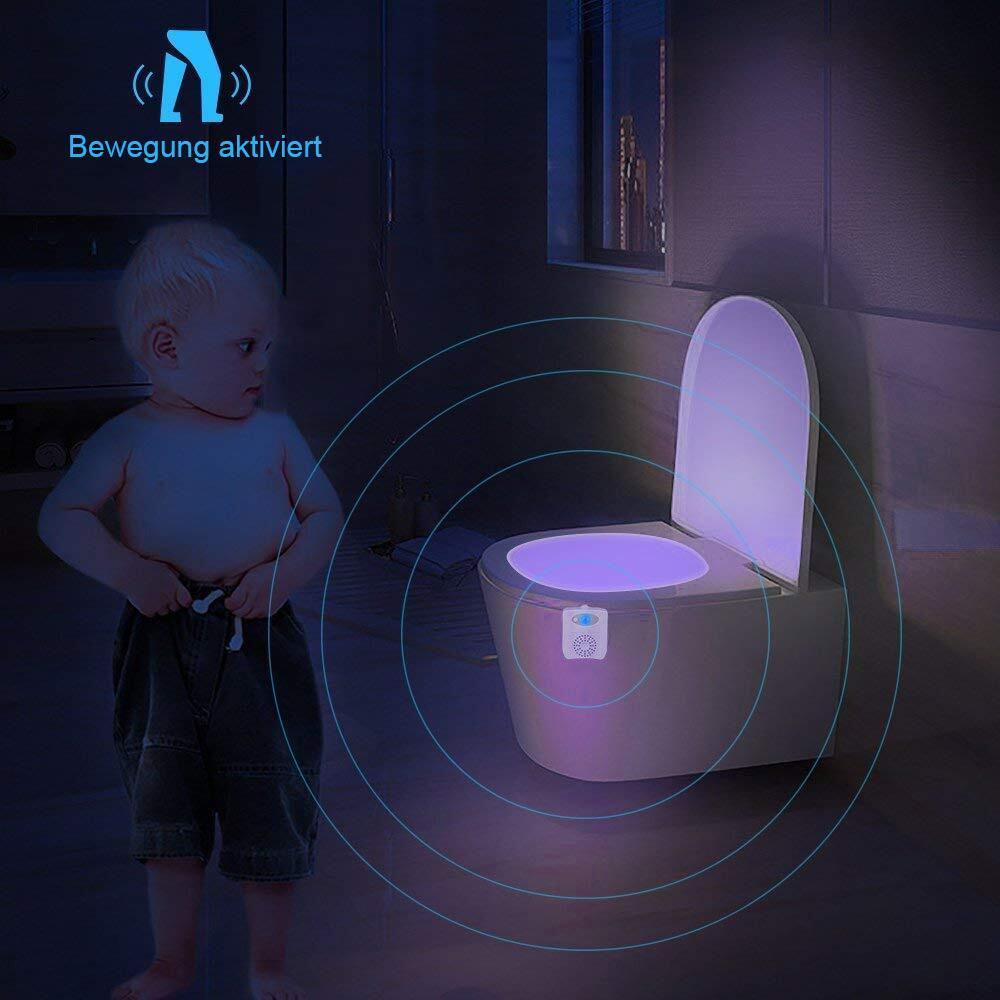 LumiClean – Lebhaftes Toilettenlicht mit UV-Hygiene