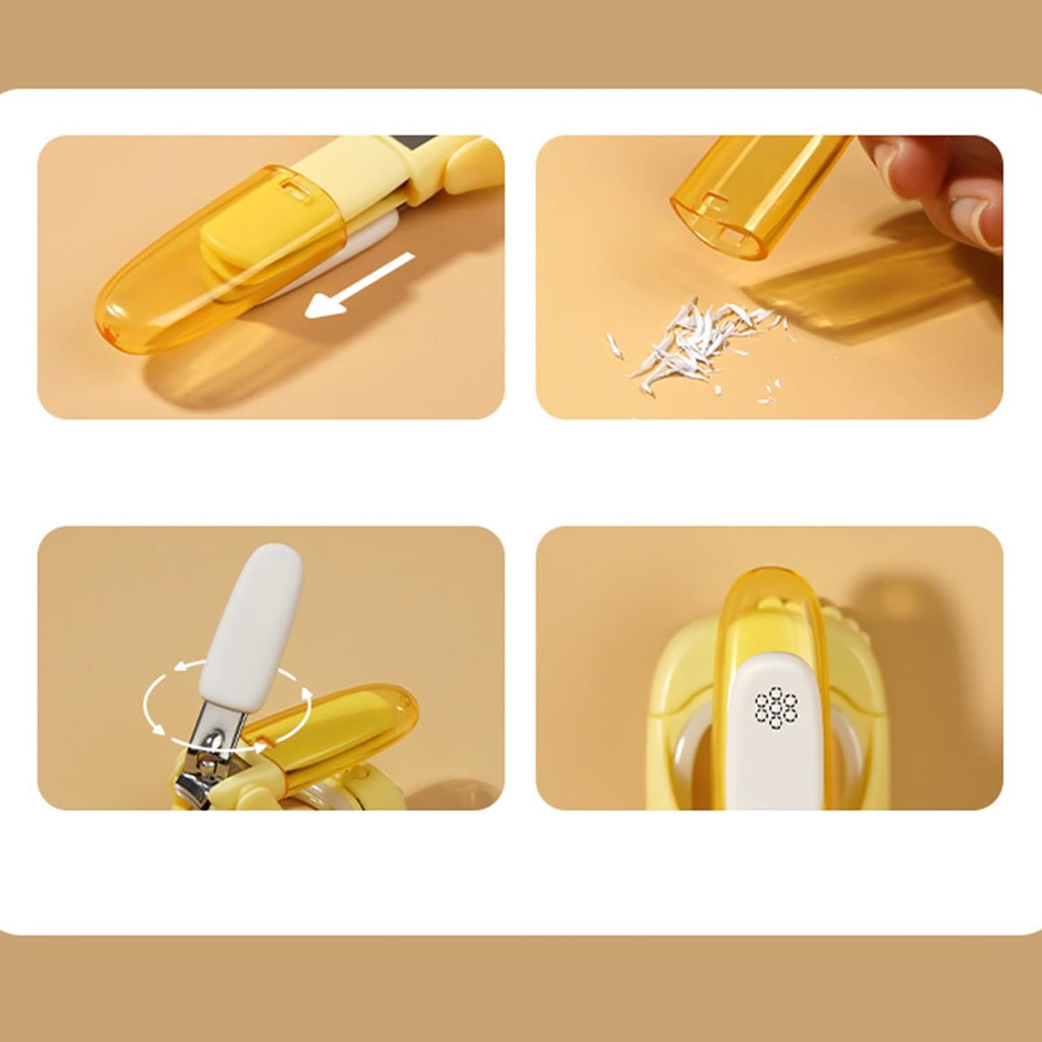 RightTrim – 3-in-1 Nagelknipser für sichere und stressfreie Babypflege
