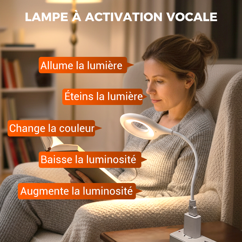 2+1 GRATIS | VoiceGlow LED – Die sprachaktivierte Lampe