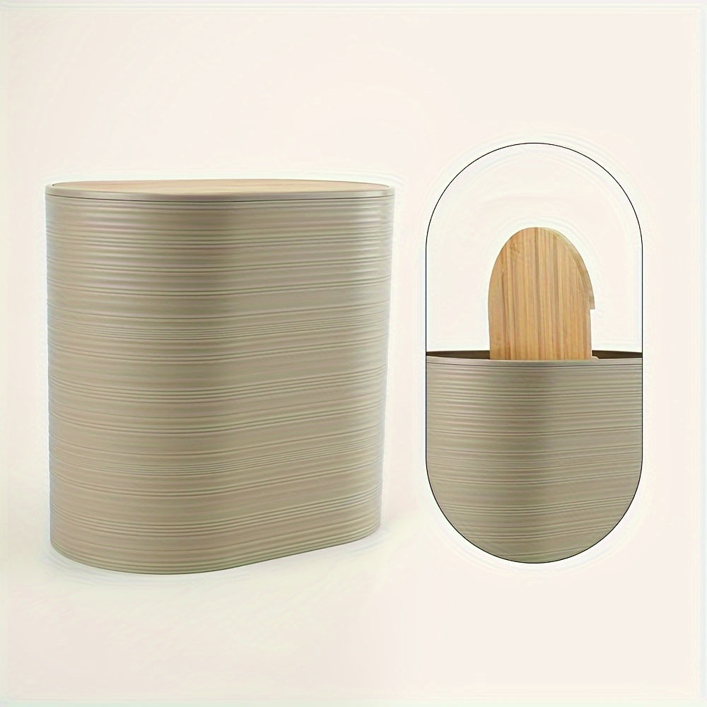 Badaccessoire-Set BAMNOVA | 6-teilig | Mit Bambusdeckeln | Modern & Natürlich