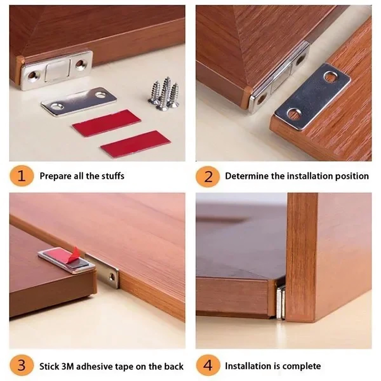 2+2 GRATIS | LockMate - Ultra magnetischer Türschließer