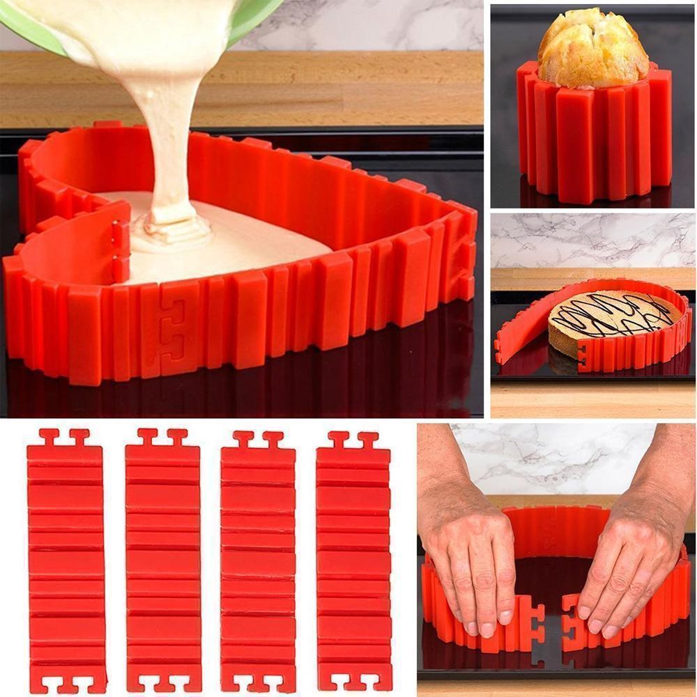 2+2 GRATIS | BakeArt - Silikon Kuchen Form DIY