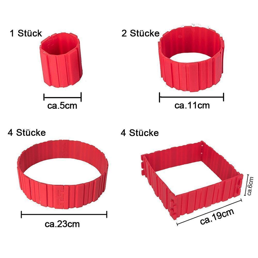 2+2 GRATIS | BakeArt - Silikon Kuchen Form DIY