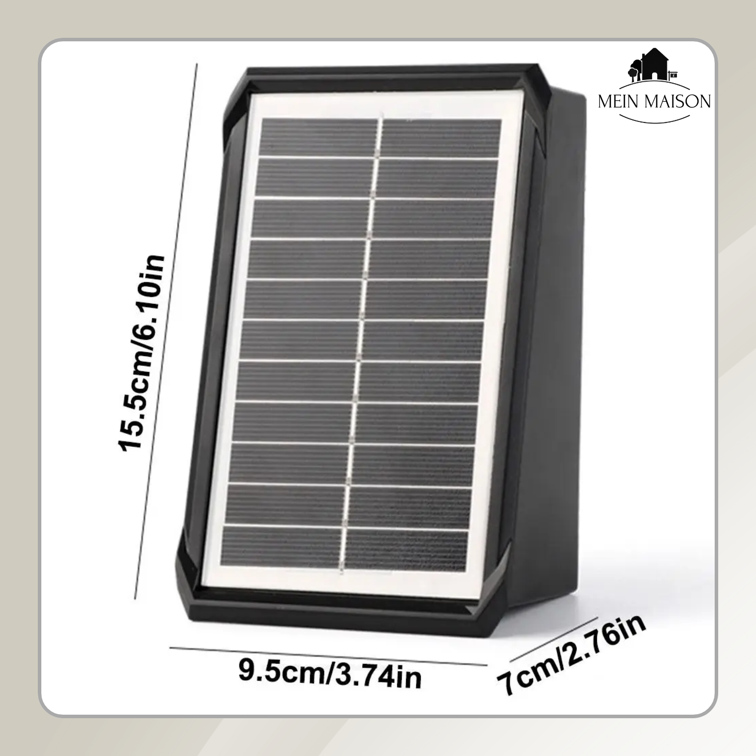 LumiWand Solar – Elegantes Lichtspiel ohne Stromkosten