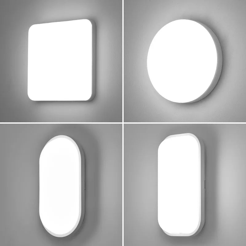 SealBright LED Feuchtraum-Deckenleuchte | Wasserdicht & Robust | 15W/20W/30W | Verschiedene Formen