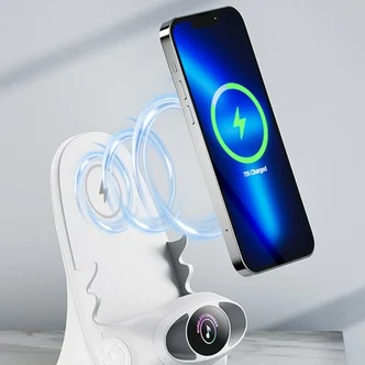 PowerCharge - Telefonhalterung für den Stuhl mit kabelloser Ladefunktion