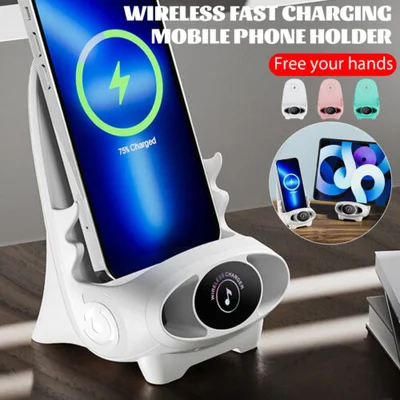 PowerCharge - Telefonhalterung für den Stuhl mit kabelloser Ladefunktion