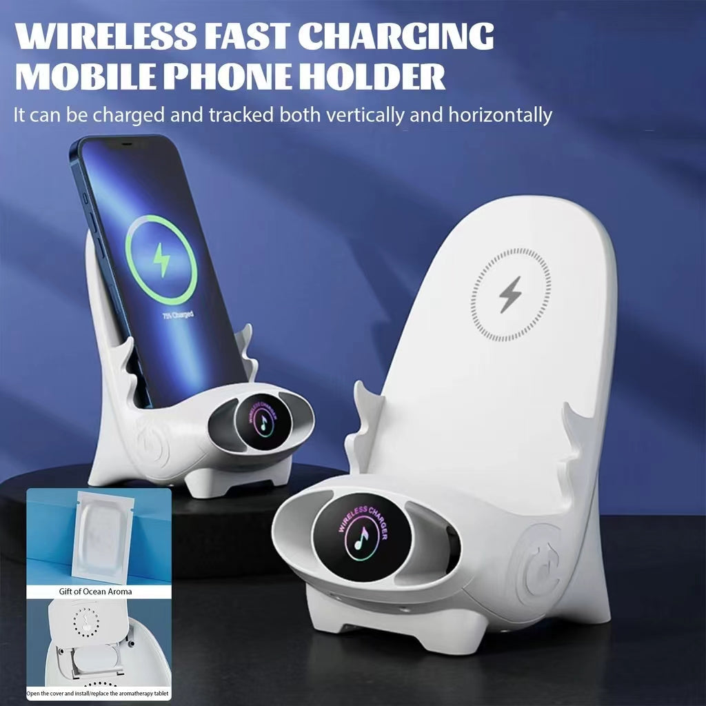 PowerCharge - Telefonhalterung für den Stuhl mit kabelloser Ladefunktion