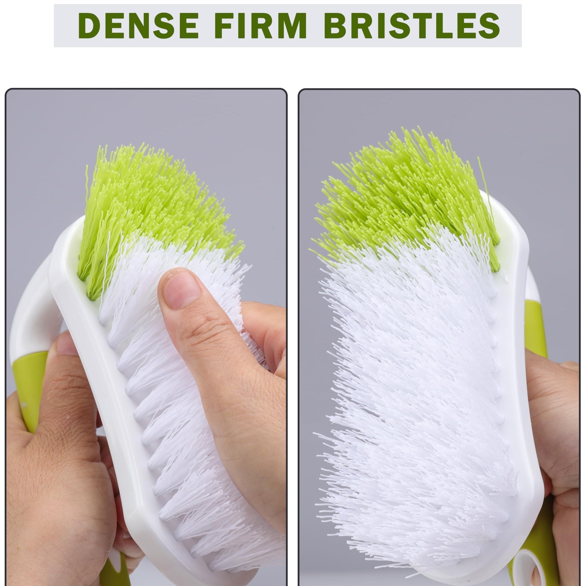 Handreinigungsbürste BRUSHLYTIK | Harte Borsten | Ergonomischer Griff | Für Fugen, Fliesen & Böden