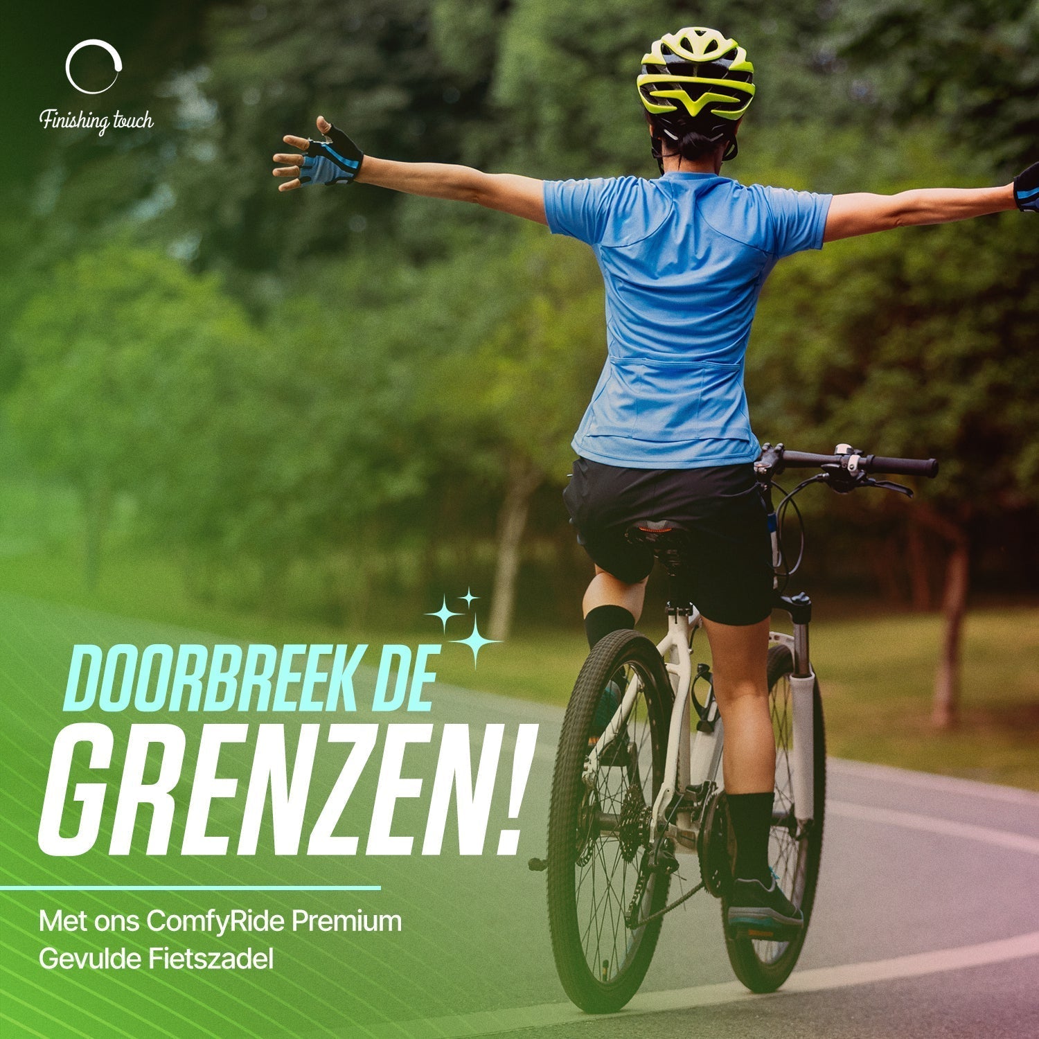 SoftGear - Premuim gepolsterter Fahrradsattel