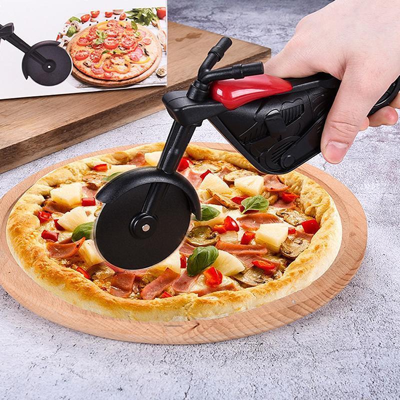 1+1 GRATIS | RollCut - Pizzaschneider mit Rollen