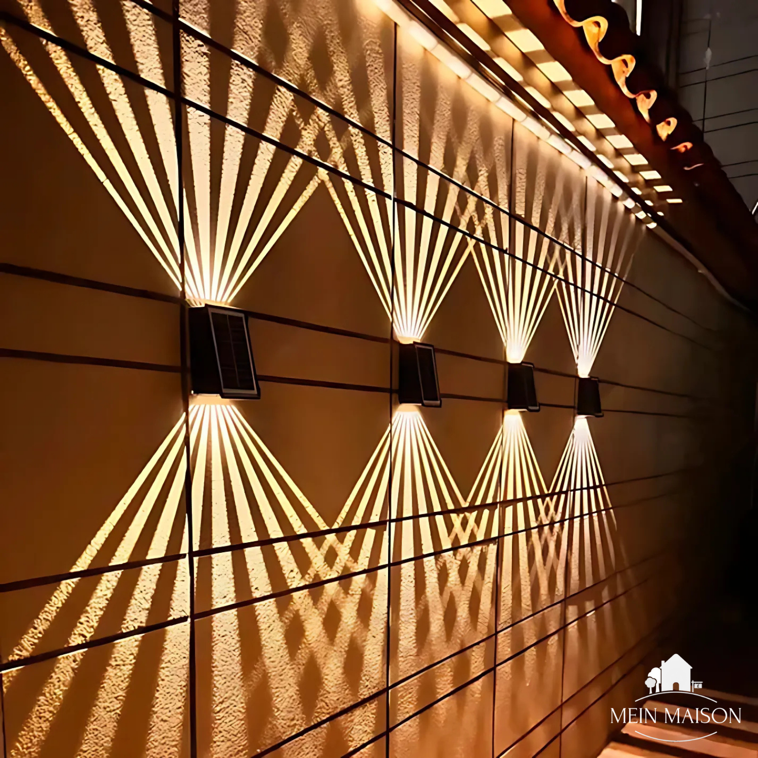 LumiWand Solar – Elegantes Lichtspiel ohne Stromkosten