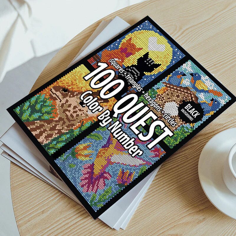 ArtQuest - Entdecken Sie verborgene Kunstwerke mit jedem Farbstrich (100 QUEST Farben)