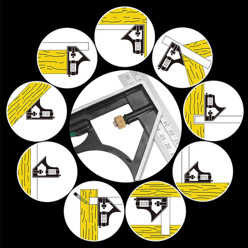 MultiAngle - Bewegliches Winkellineal-Set