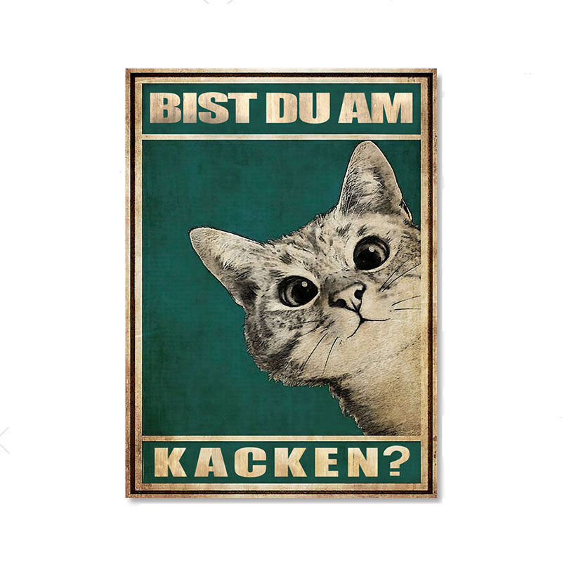 PurrPrints - Katzenleinwand