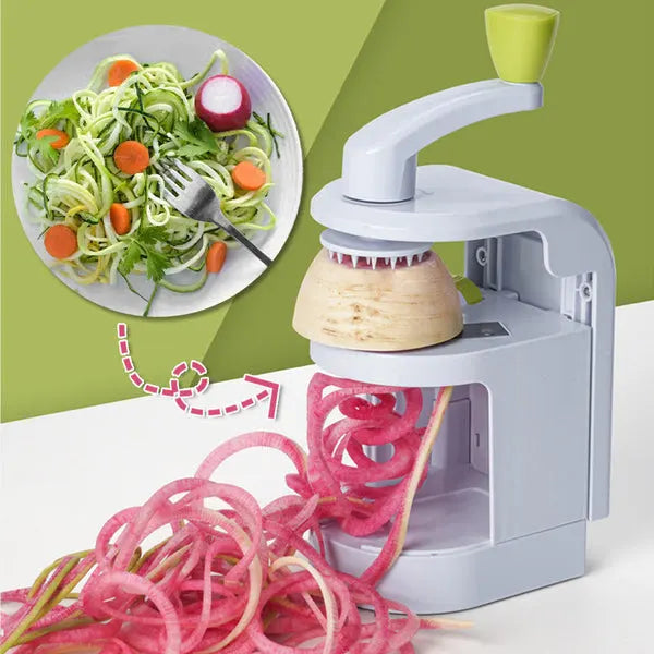 SpinCarve – Manueller Gemüsespiralisierer für Kreatives Kochen