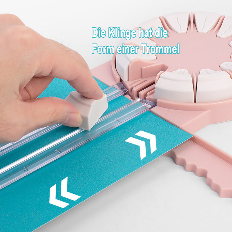SmoothCut - 12-in-1 Papierschneider, perfekte Schnitte für jedes Projekt