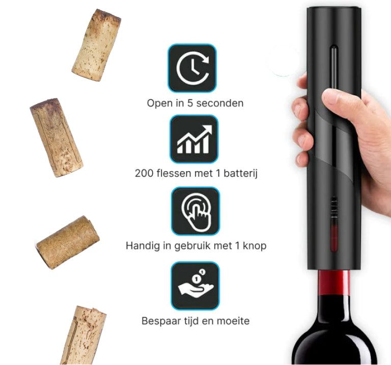 ElitePour - Elektrischer Weinöffner der Luxusklasse