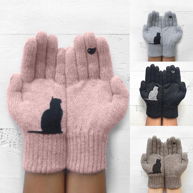 MeowMitts - Katzenfächer Baumwollhandschuhe