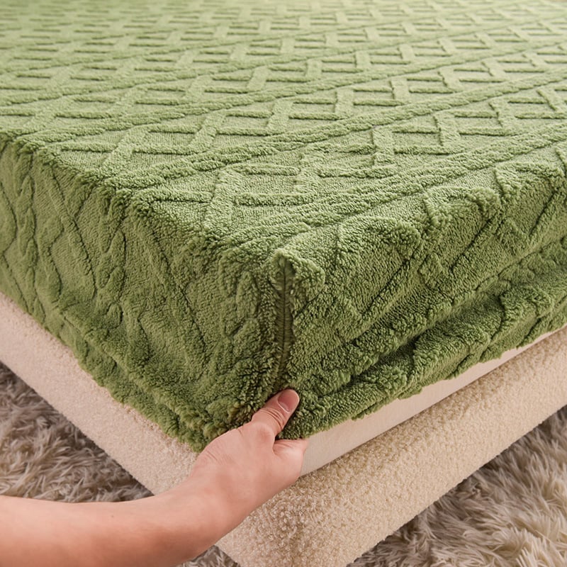 SleepVel - Neues Flanell-Samt-Bettlaken