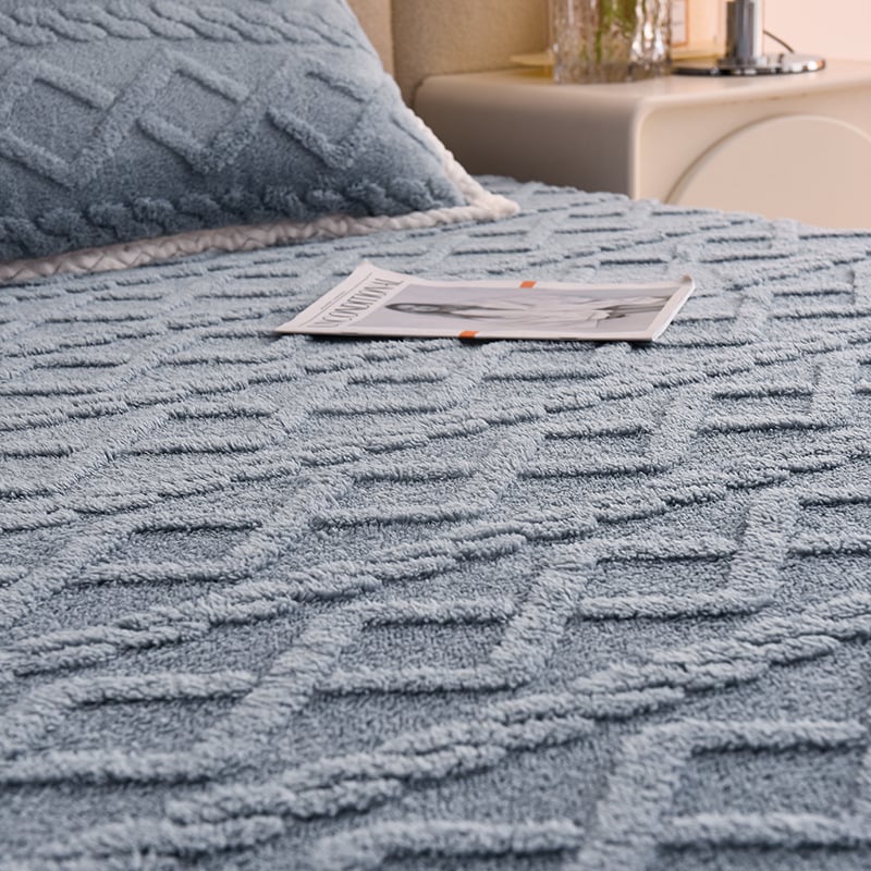 SleepVel - Neues Flanell-Samt-Bettlaken