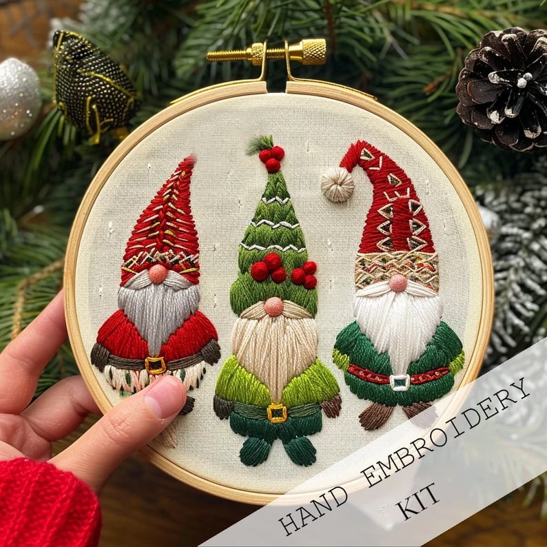 SnowStitch™ – Stick-Set für die Feiertage