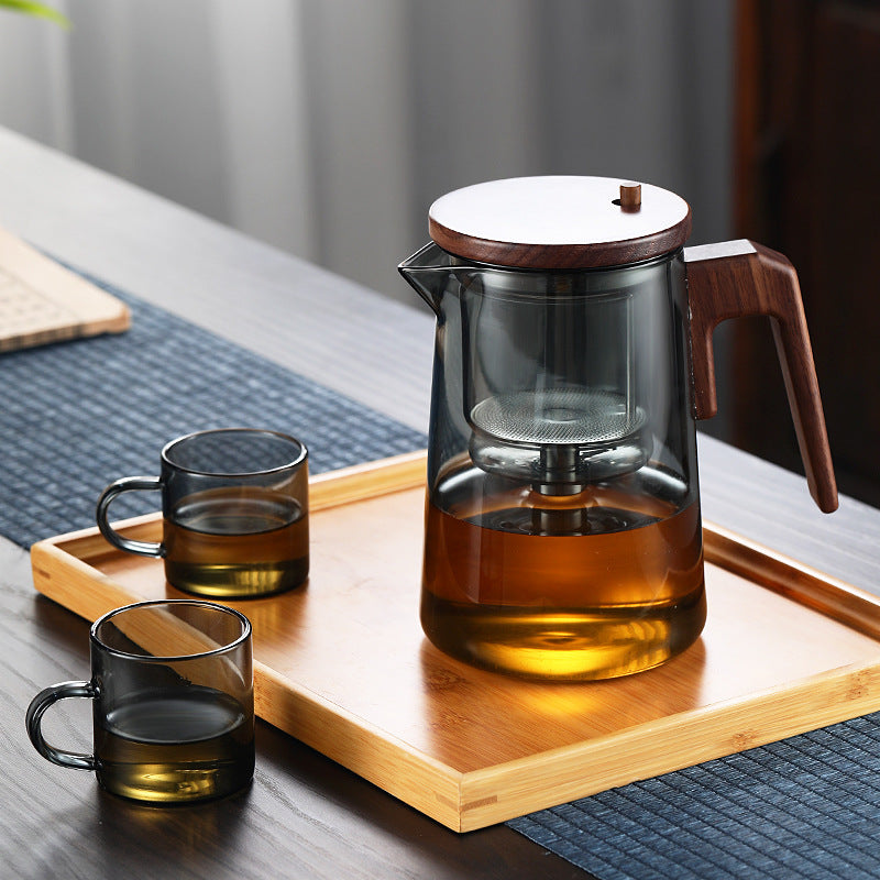 Tealuxe - Elegantne klaasist teekann koos infusoriga