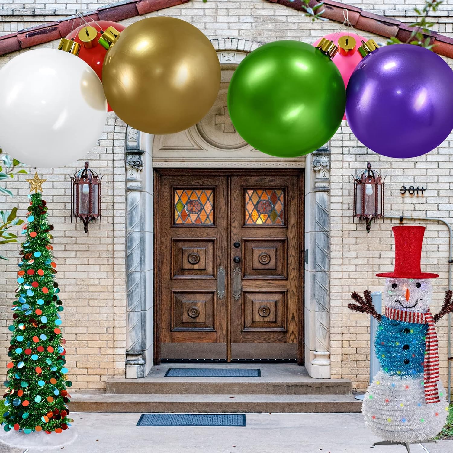 MerrySphere - Aufblasbare Weihnachtskugel in Übergröße