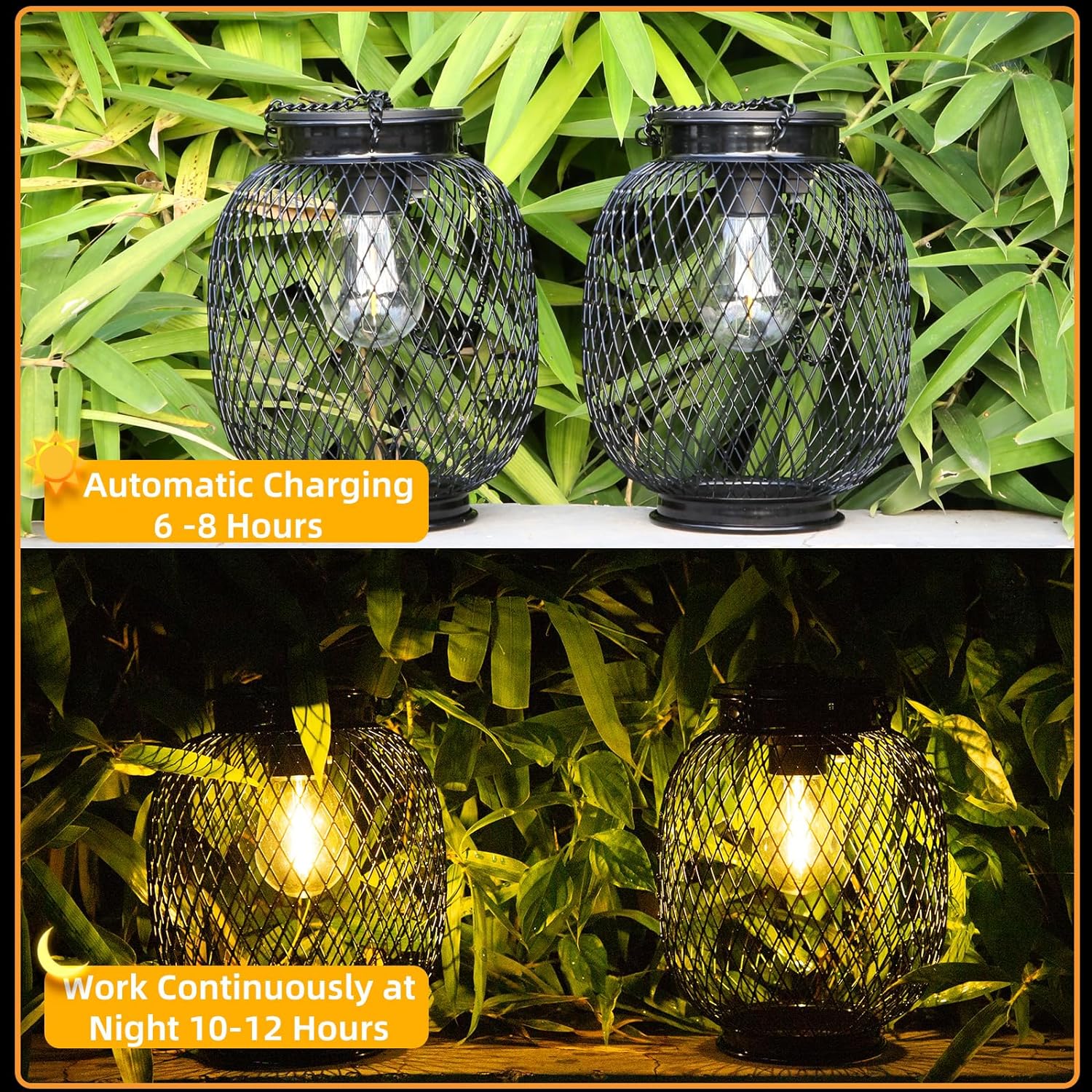 VintageGlow - Solarbeleuchtung im Retro-Stil für charmante Gartenatmosphäre