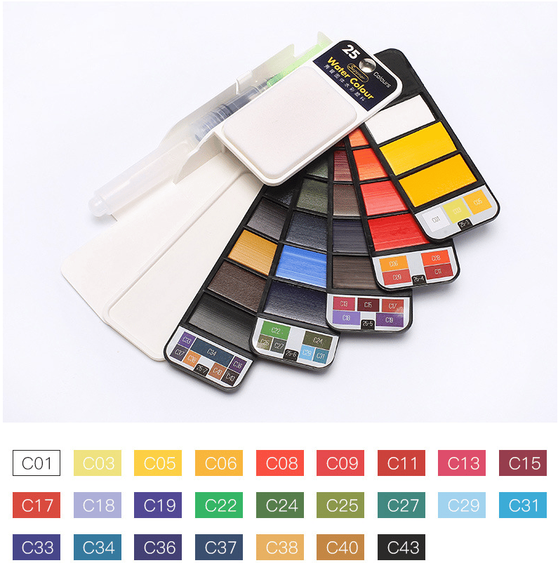 ArtWander - Handliches Aquarell-Reiseset