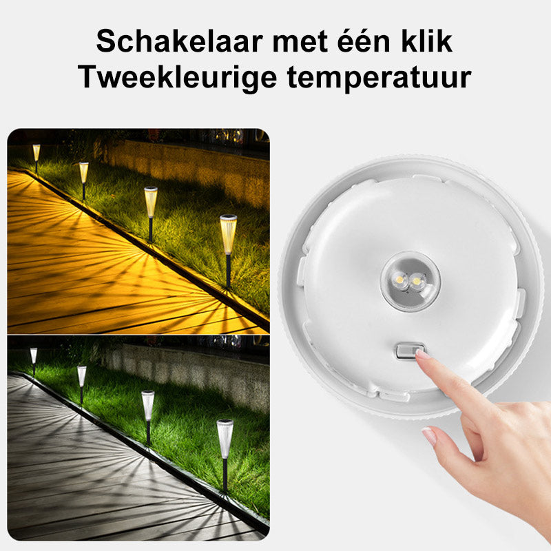 1+1 GRATIS | SunlitPath - Solarleuchten für Gartenpfade