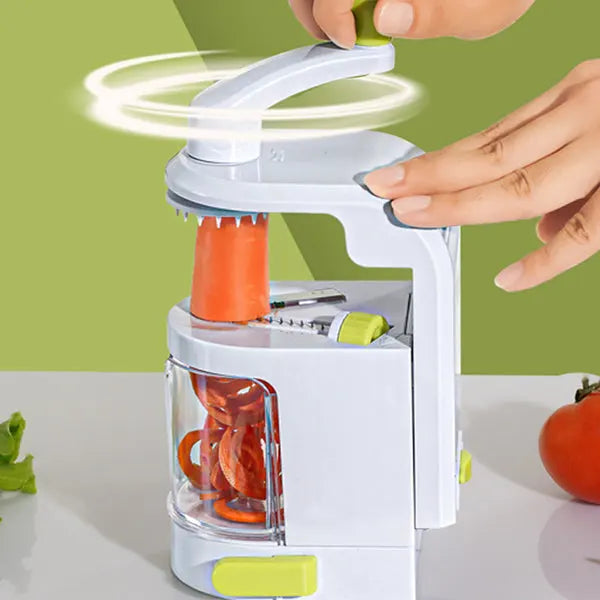 SpinCarve – Manueller Gemüsespiralisierer für Kreatives Kochen