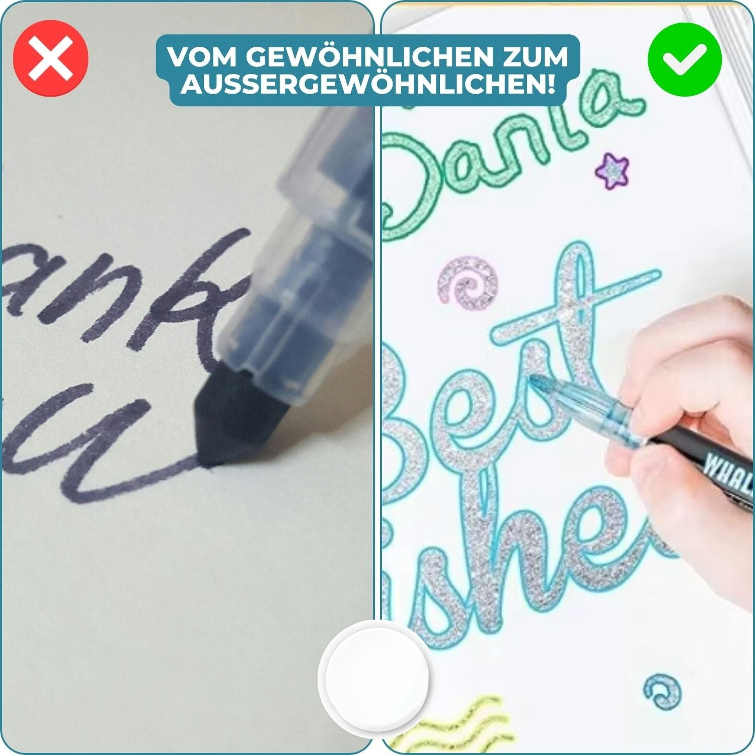 DazzleDuo - Zweifarbige Stifte
