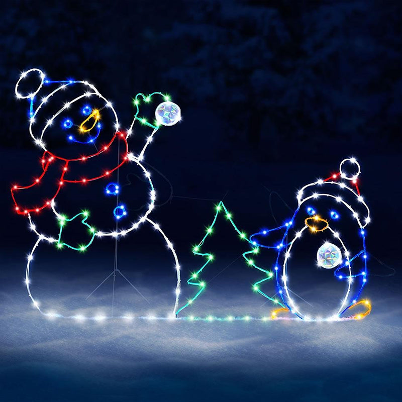 SnowGlow - Spielerisch animiertes Schneeball-Licht