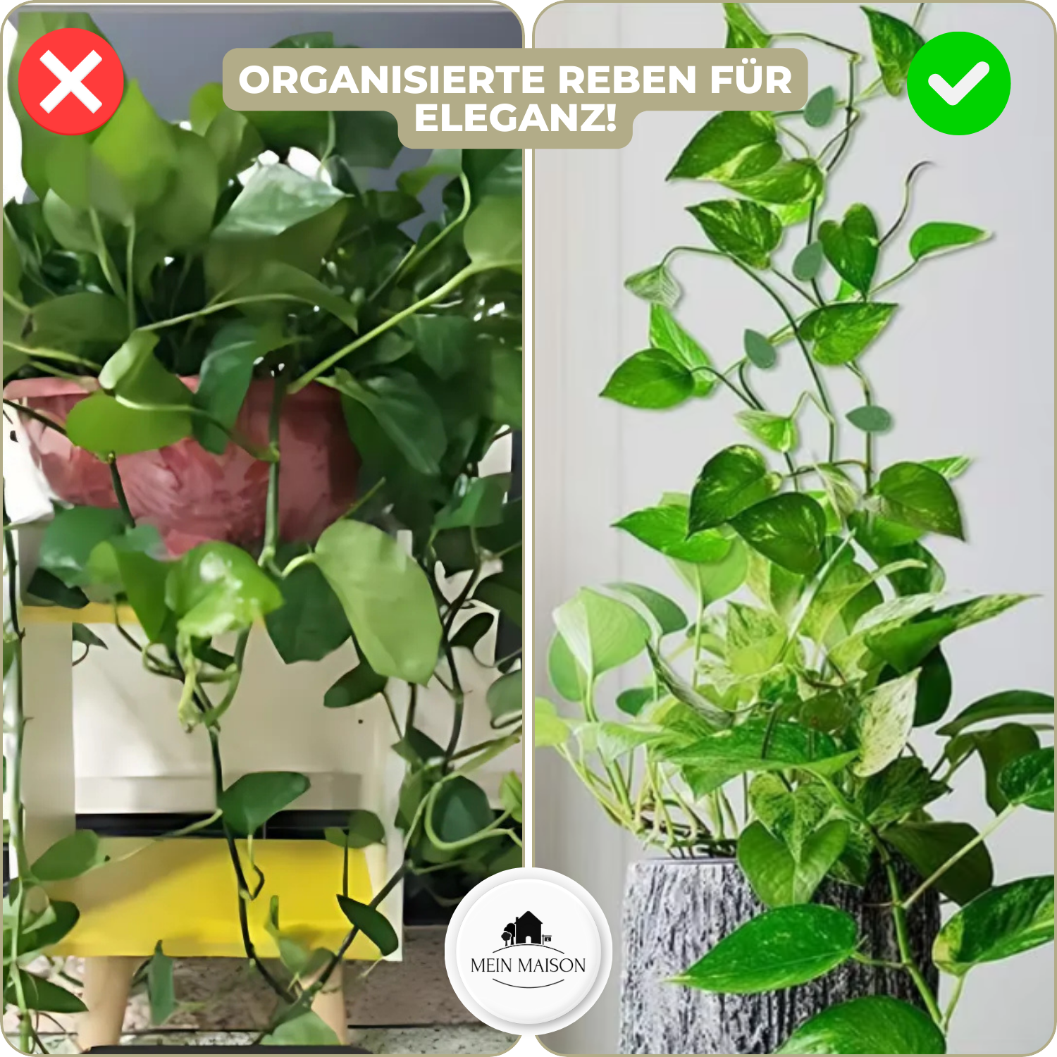 10+10 GRATIS | GrowGrip - Pflanzenbefestigungsklammern