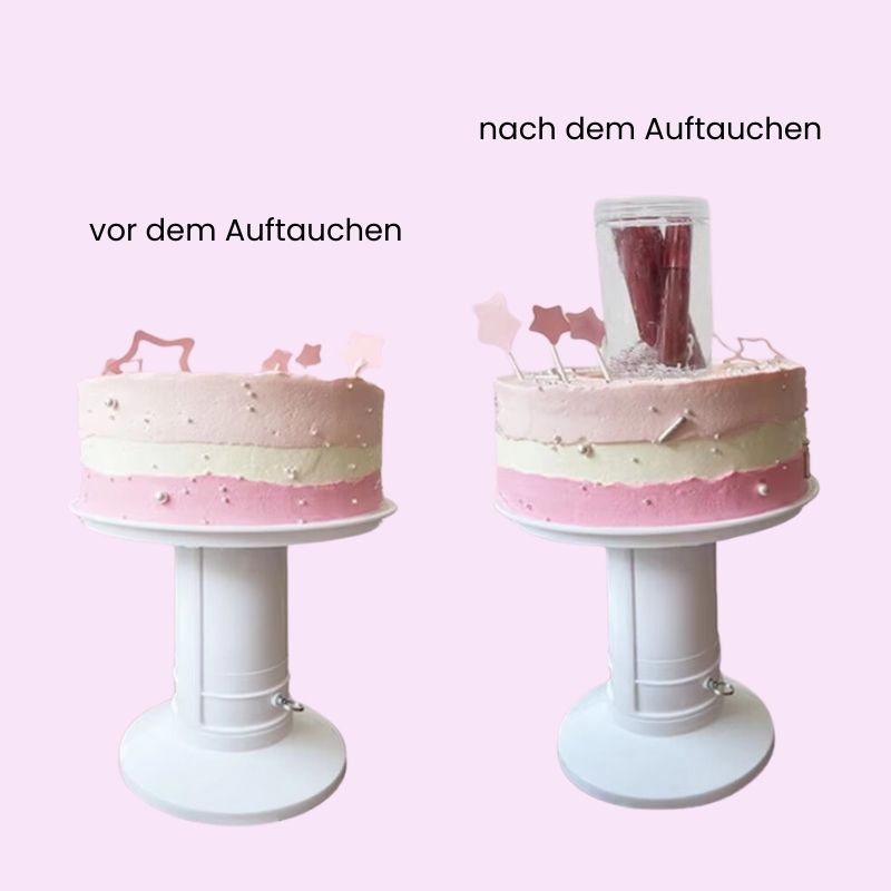 CakePopper - Überraschungs-Kuchenständer zum Aufklappen