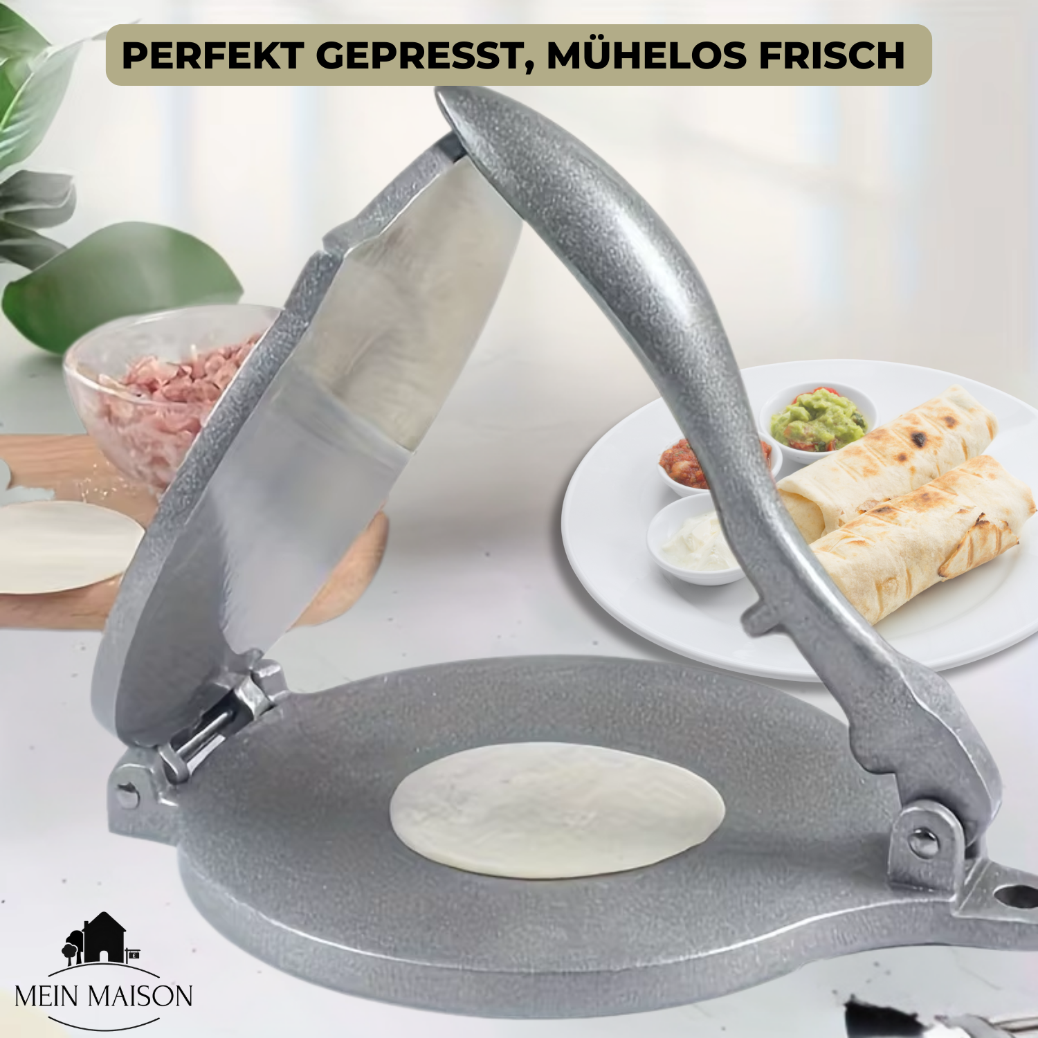 FlattaTilla - Mach Tortillas im Handumdrehen