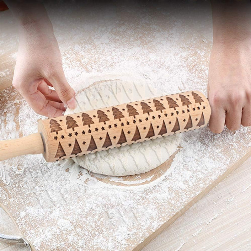 ChristmasRoller™ - Weihnachts-Nudelholz für Plätzchen [Letzter Tag Rabatt]