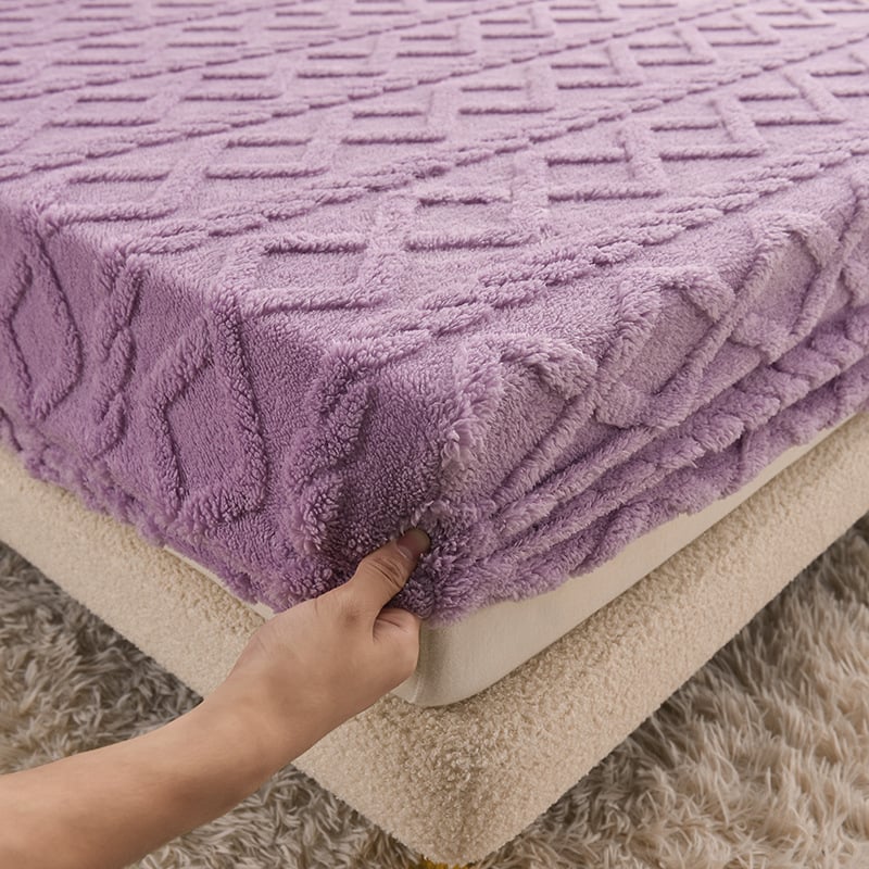 SleepVel - Neues Flanell-Samt-Bettlaken