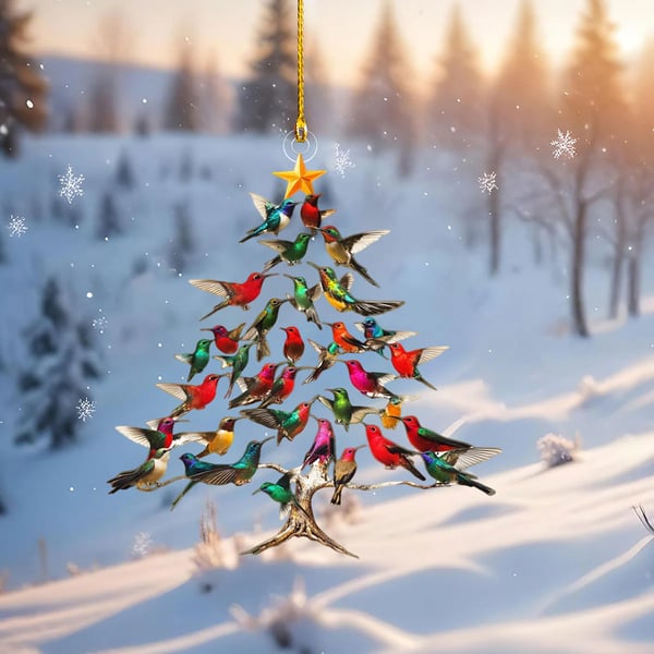 LumiWings™ – Elegantes Kolibri-Ornament