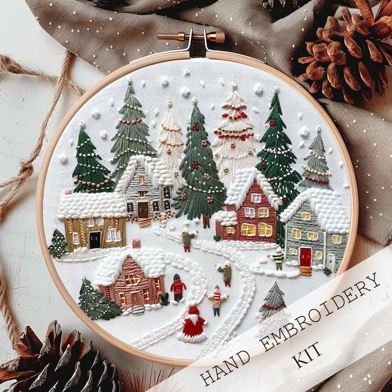 HollyHoop™ - Winter-Stickset für Einsteiger