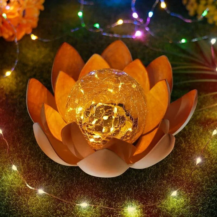 1+1 GRATIS | SolarLotus - Solarbetriebene Lotus-Leuchte