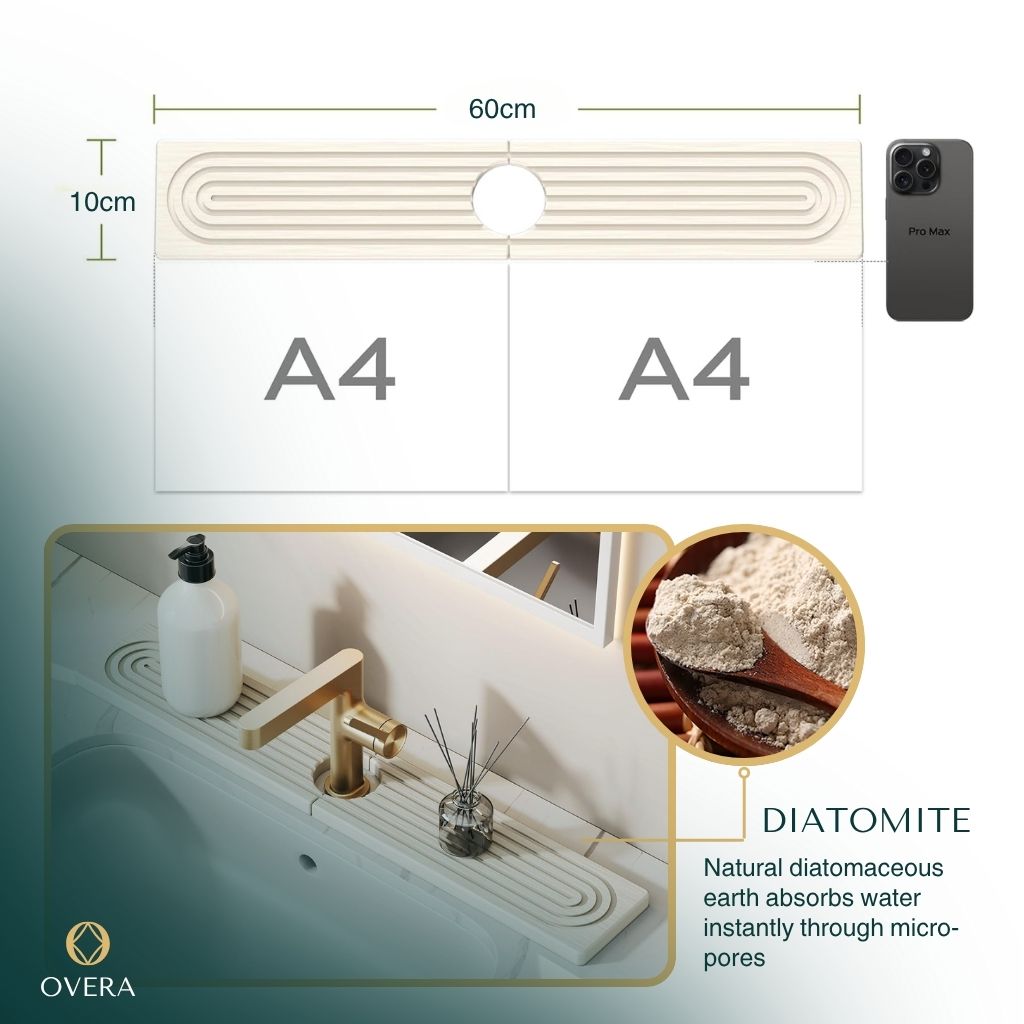 AquaStone – Der Untersetzer, der Wasser aufnimmt