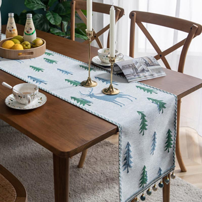 XmasTreeFest - Weihnachtsbaum Tischläufer mit