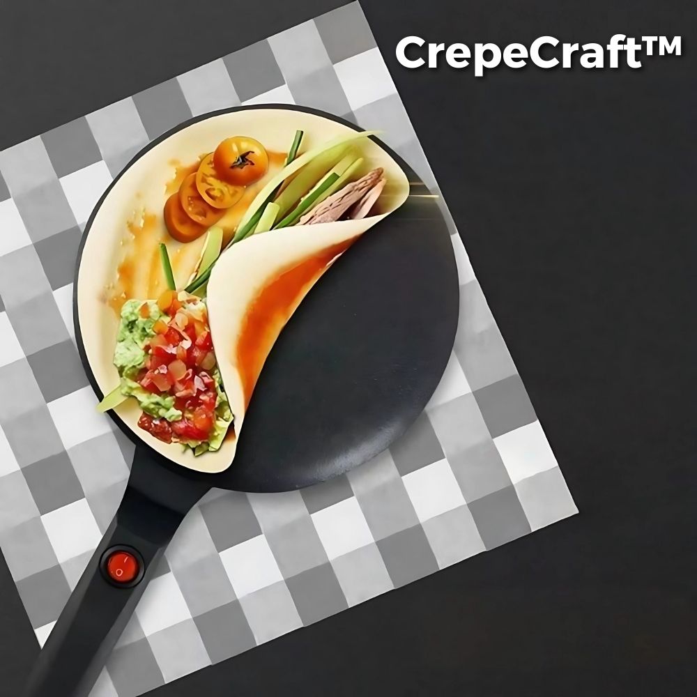 CrepeCraft - Elektrischer Crêpe-Macher