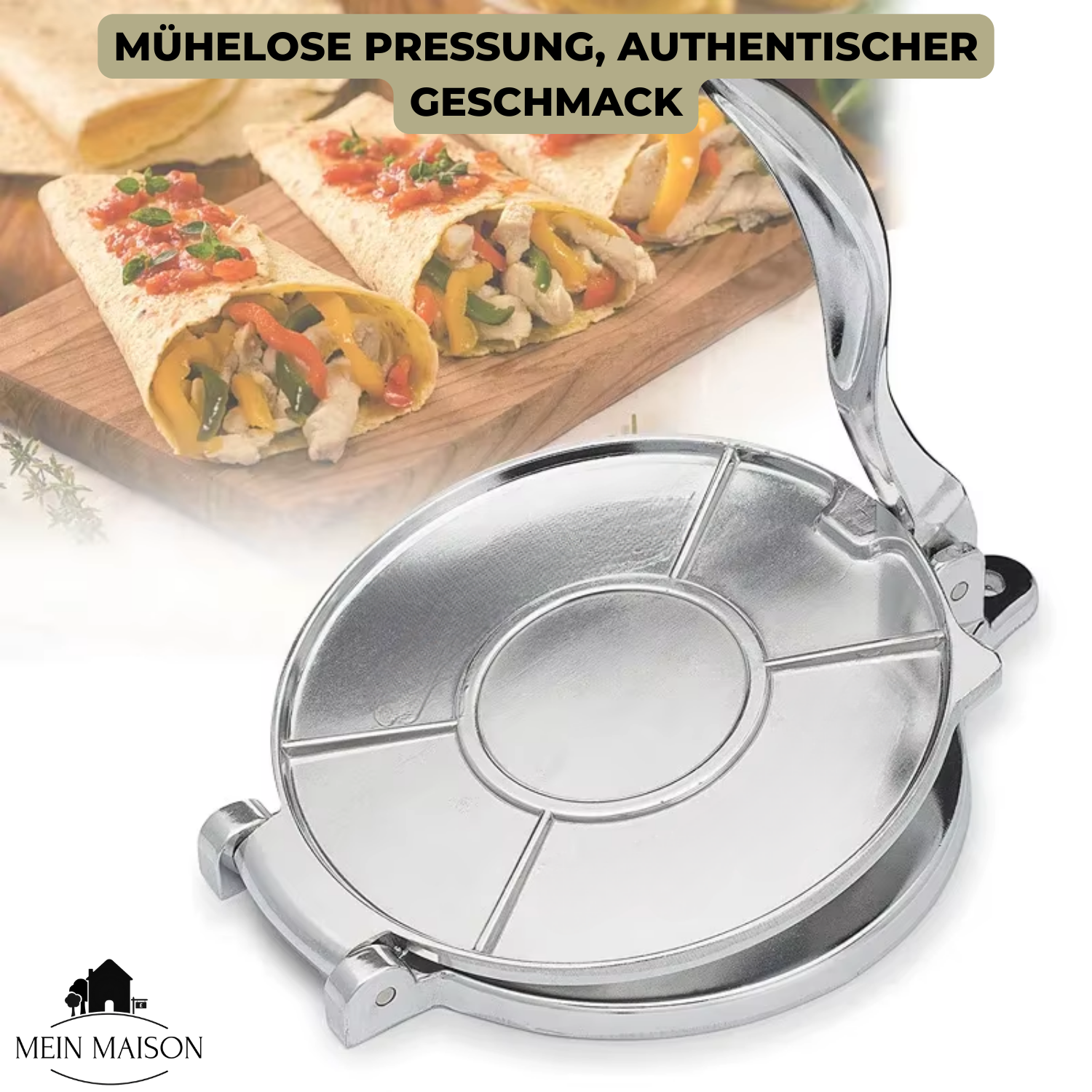FlattaTilla - Mach Tortillas im Handumdrehen