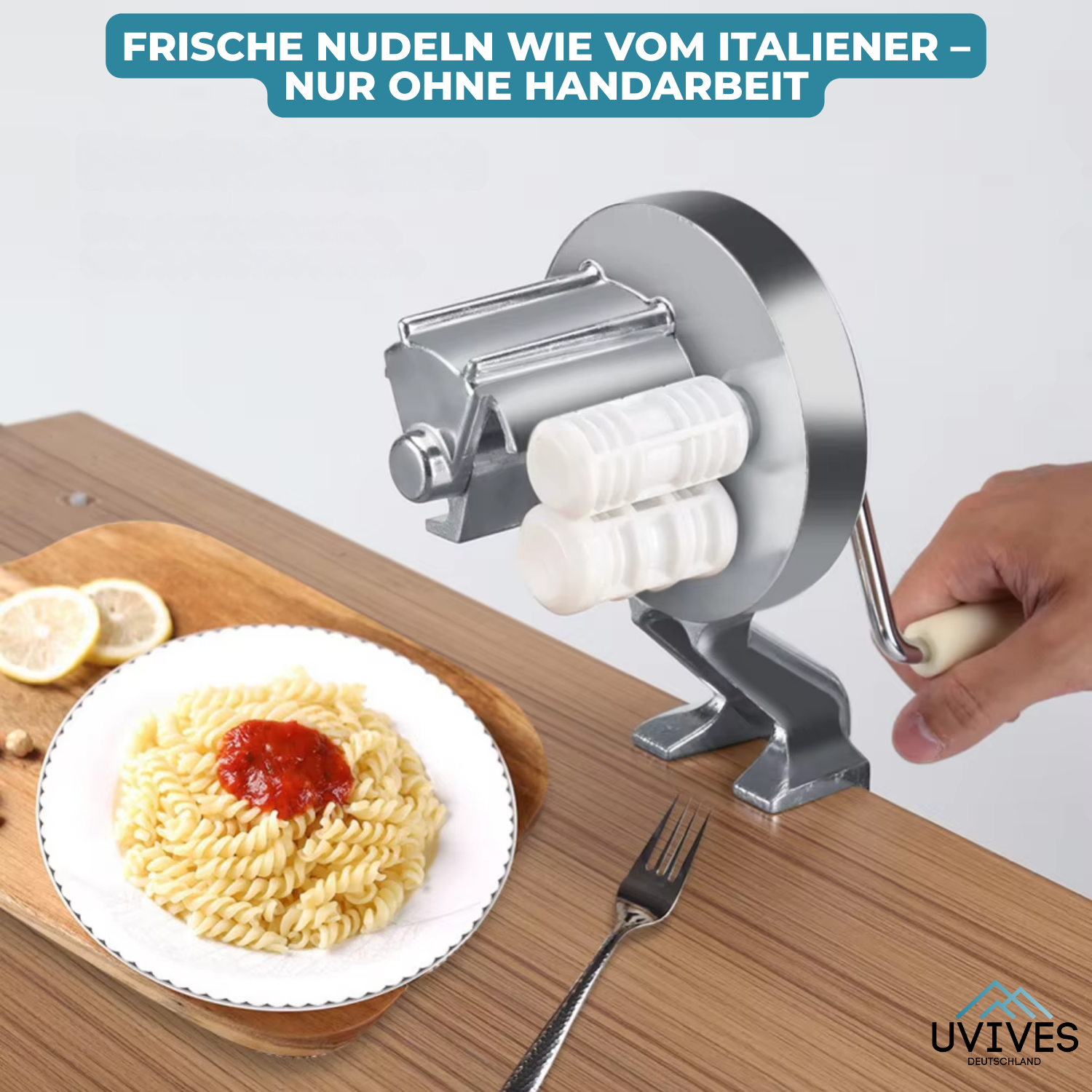 NudelPro™ – Frische Pasta ohne Kraftaufwand