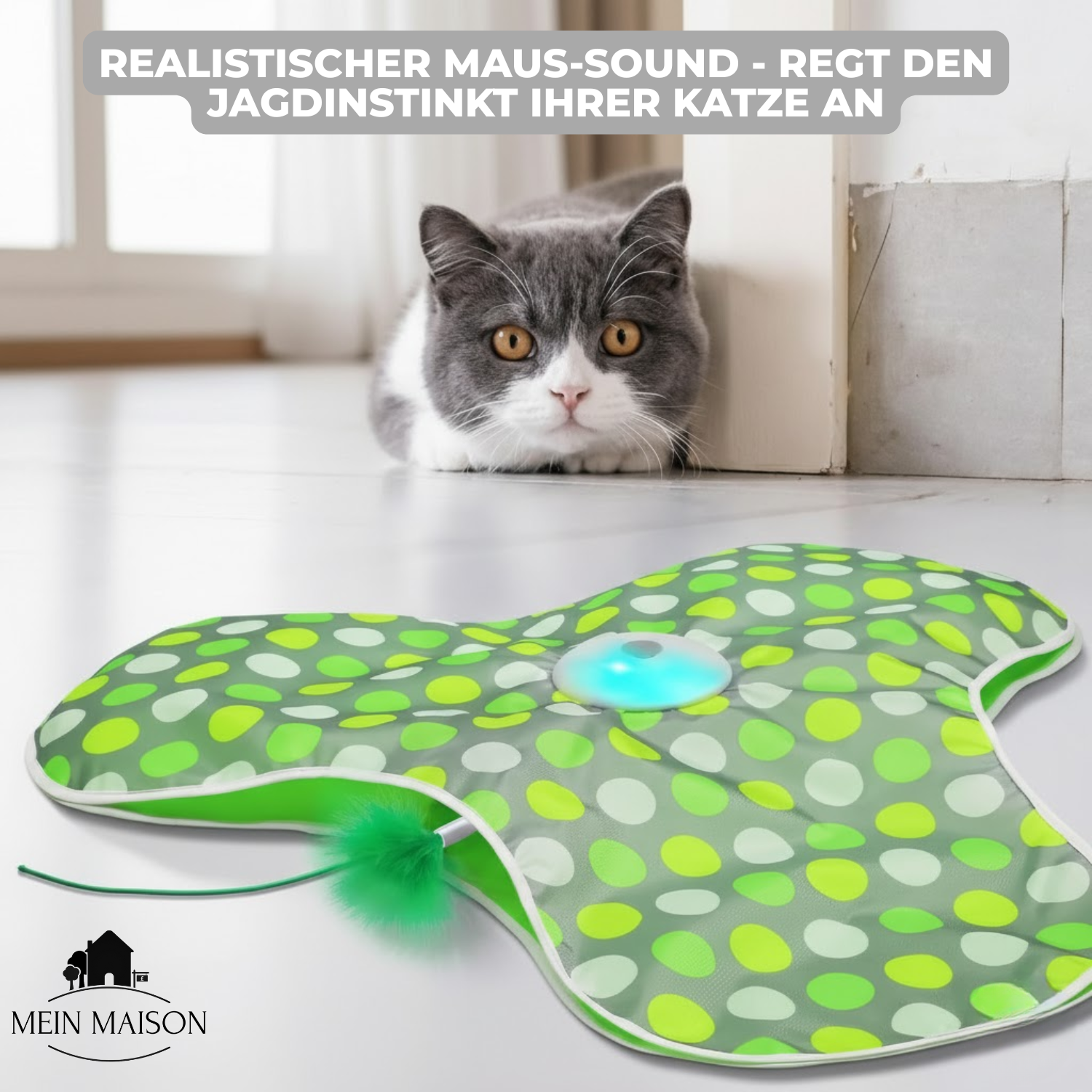 JagdBuddy – Das smarte Jagdspielzeug für glückliche Katzen!